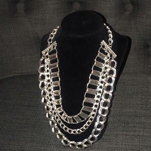 Silver Statement Necklace